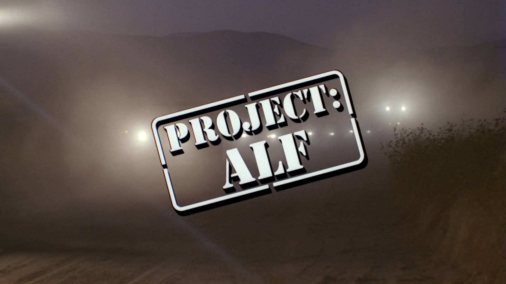 PROJECT ALF BLU-RAY TITLE