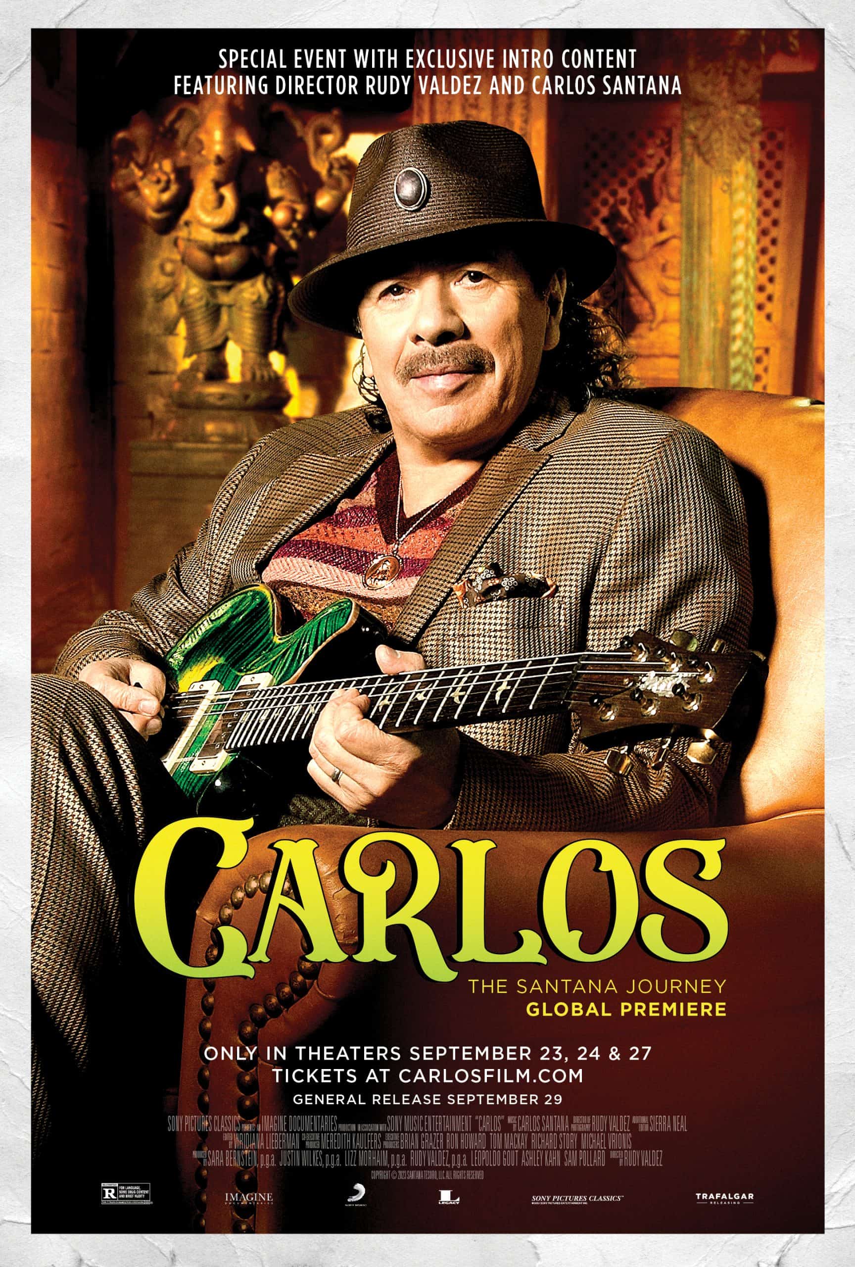 New Santana Documentary Carlos to Premiere in Theaters this September 63