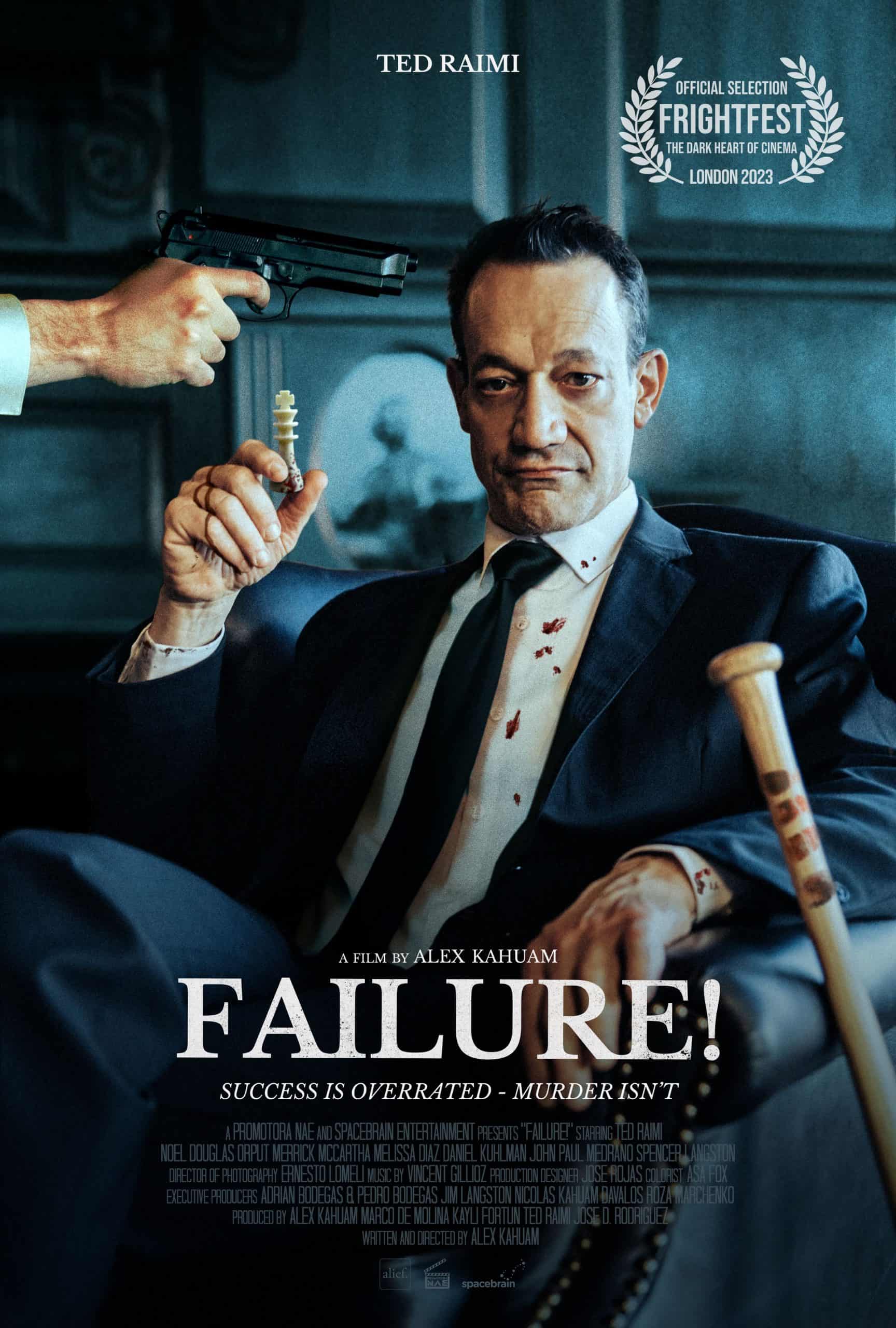 Ted Raimi Psychological Thriller "Failure!" to World Premiere at FrightFest 71