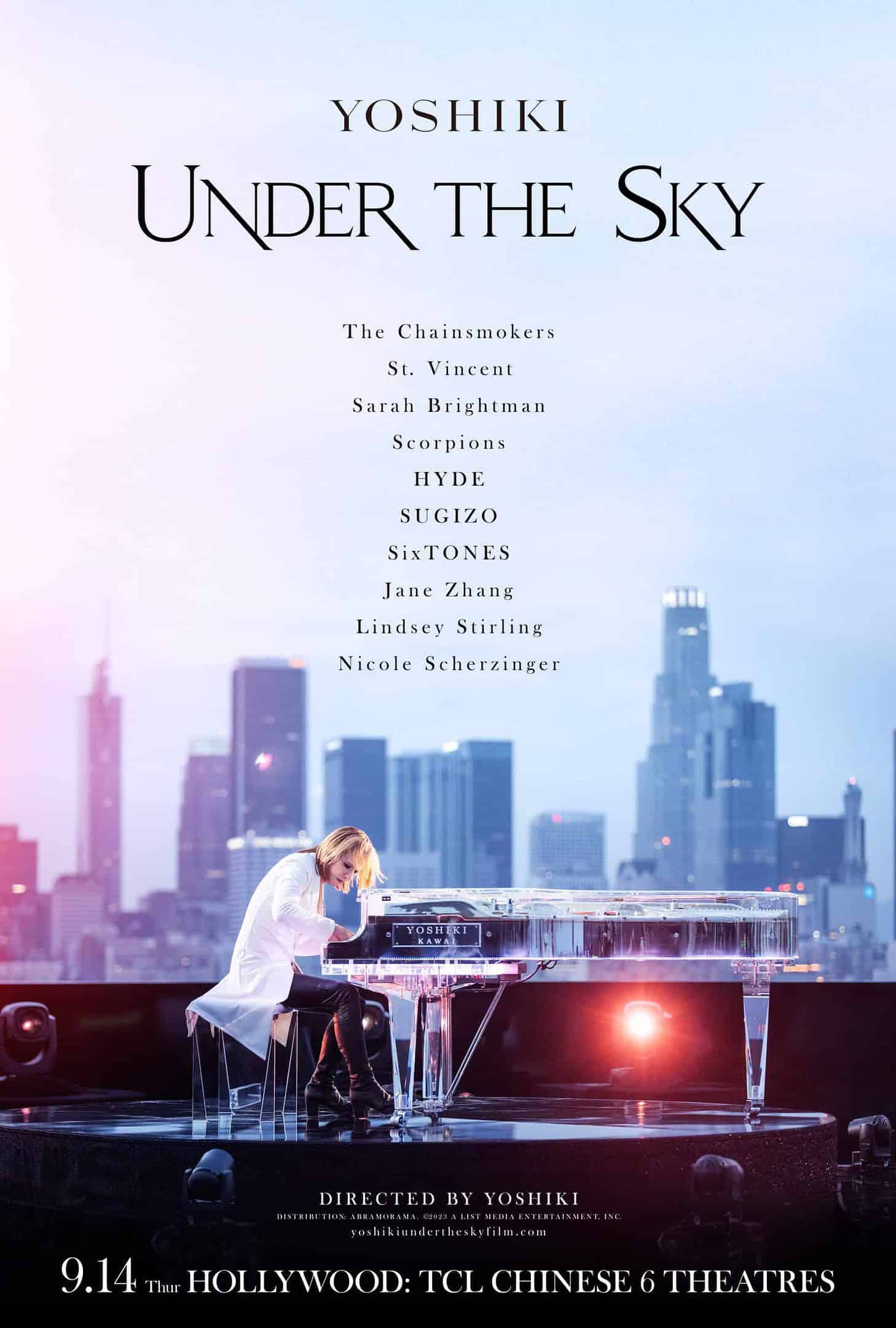 YOSHIKI Documentary YOSHIKI: UNDER THE SKY Premieres in September 75