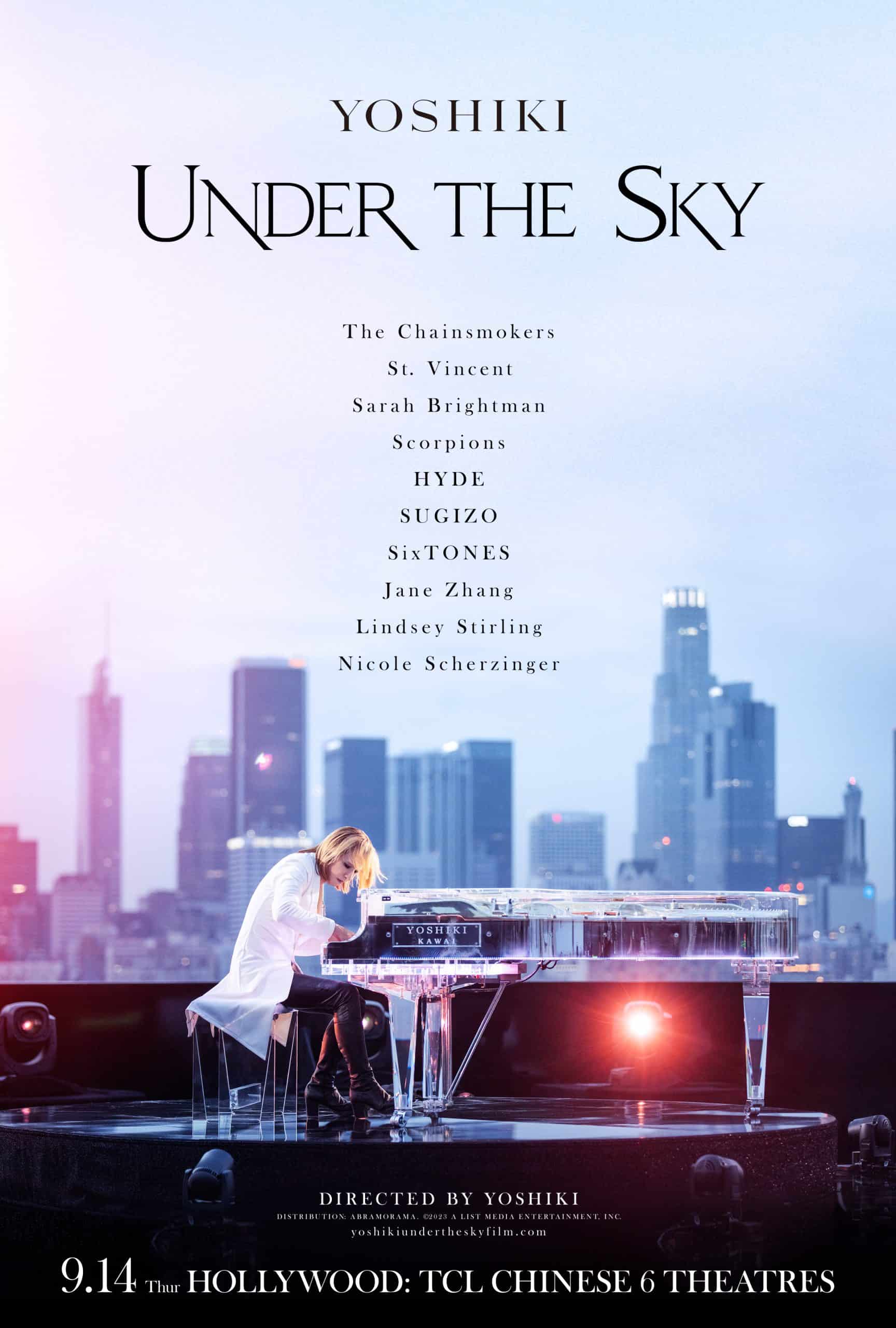 YOSHIKI Documentary YOSHIKI: UNDER THE SKY Premieres in September 71