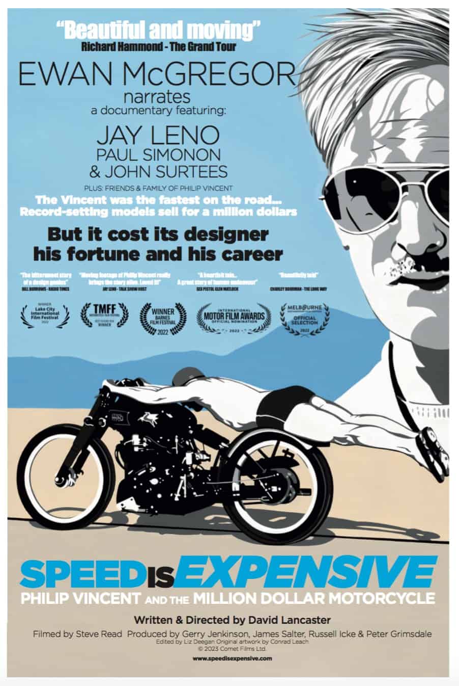 Ewan McGregor Narrates Riveting New Motorcycle Doc Speed is