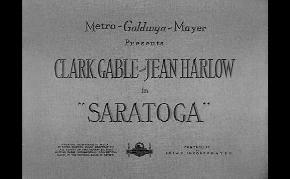 Saratoga (1937) [Warner Archive Blu-ray review] 21