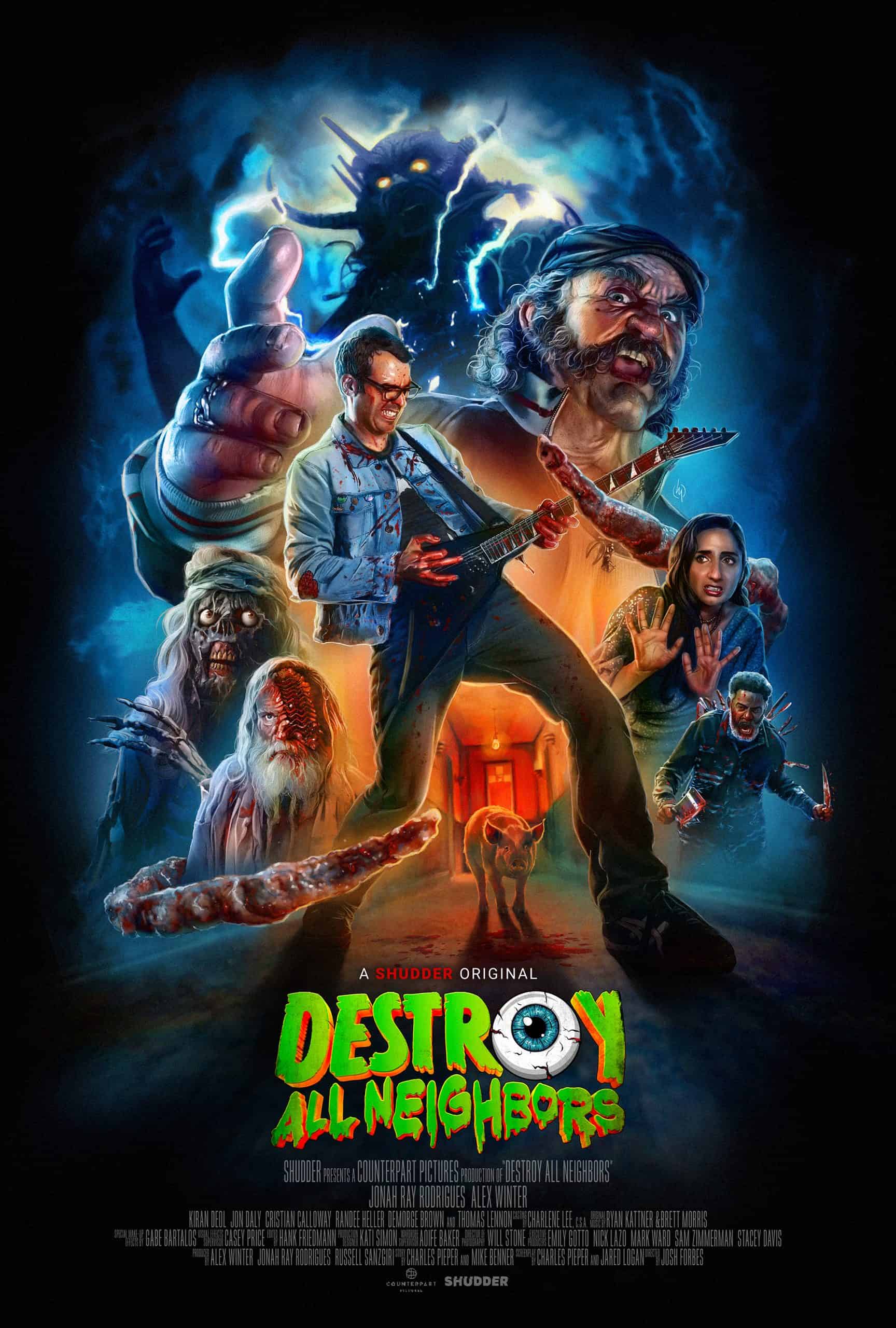 "Destroy All Neighbors": A Splatter-Comedy Streaming on Shudder January 12th 75