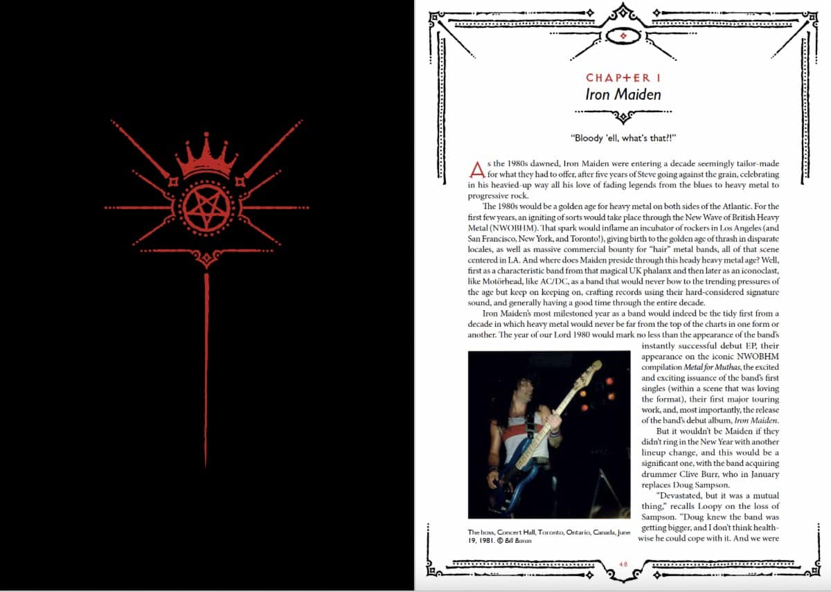 Hallowed Be Thy Name brings Iron Maiden to book stores on October 28th 3