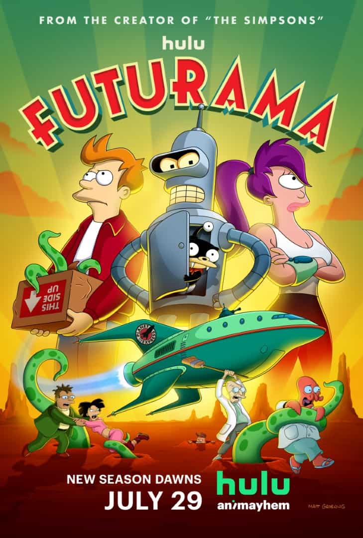 Futurama Season 12 has begun on Hulu 1