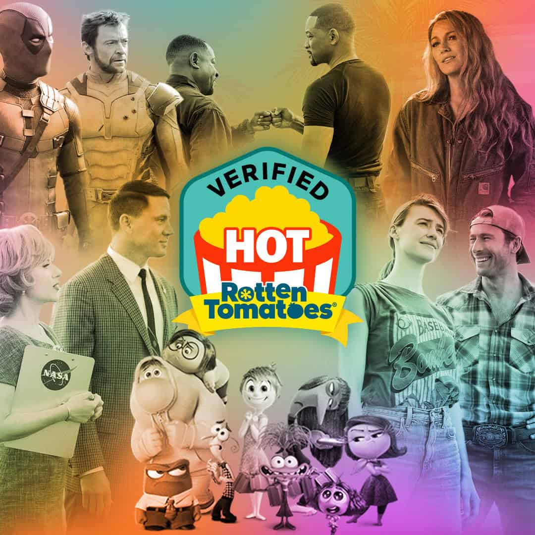 Rotten Tomatoes is Verified Hot now! 75