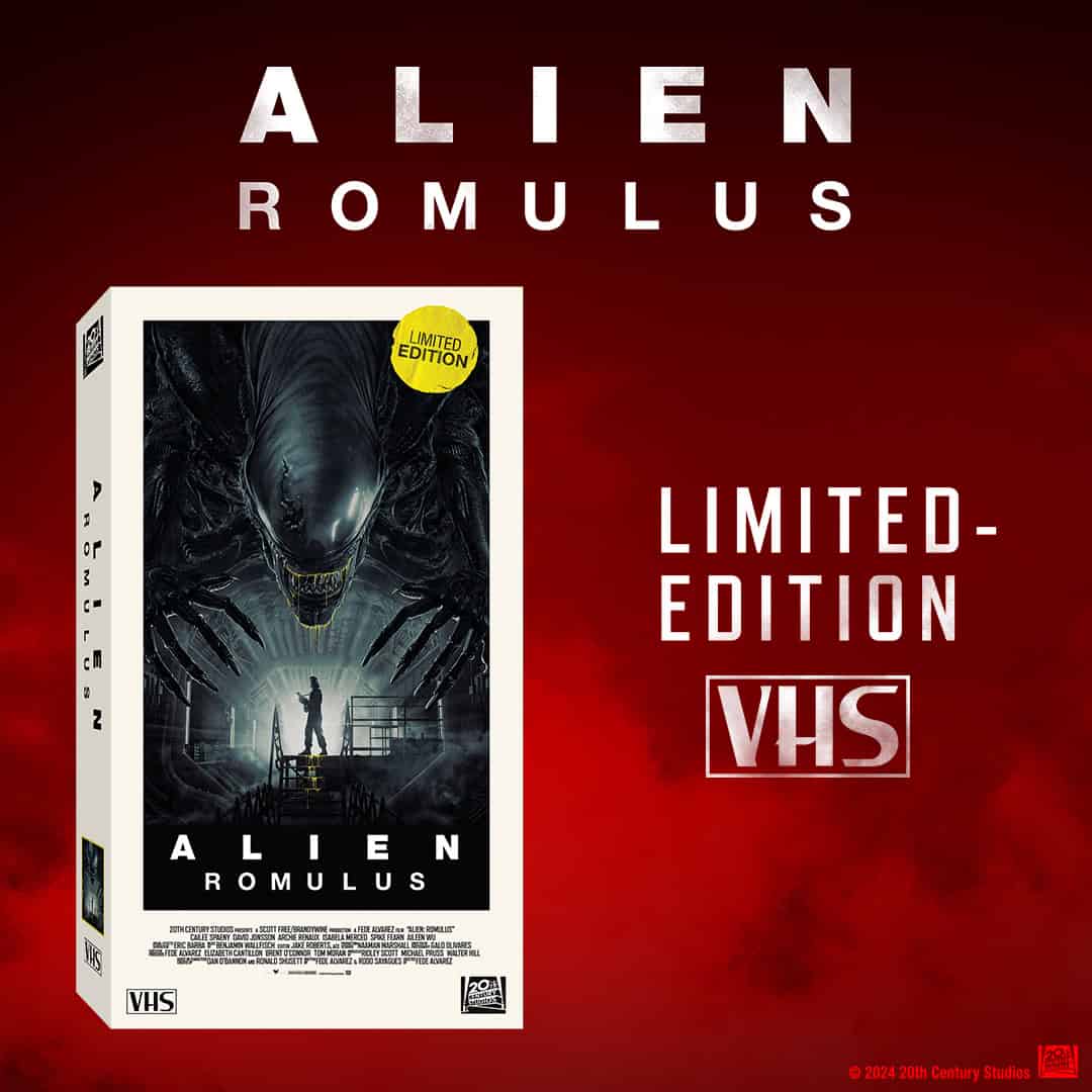 20th Century Studios Announces Release of Alien: Romulus on Limited Edition VHS 38