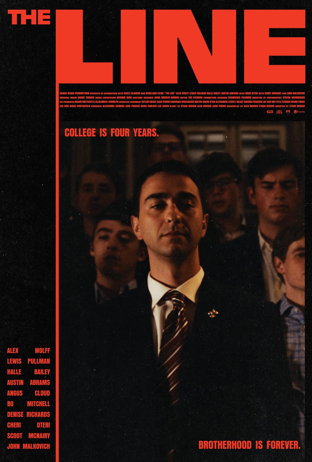 Trailer for The Line Unveiled: A Frat House Thriller Coming to Theaters This October! 73