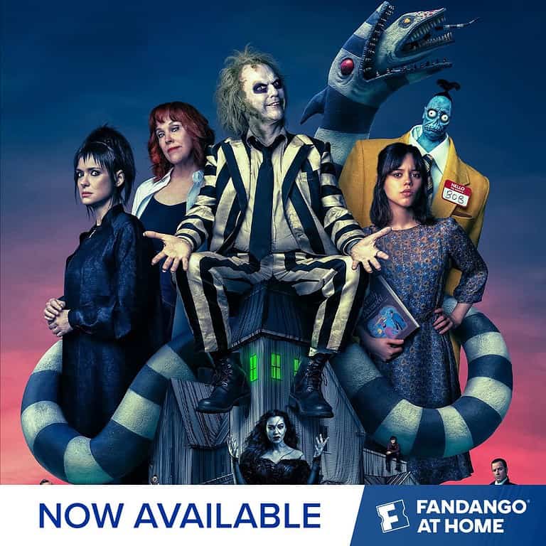 Get Ready to Be Haunted: Beetlejuice Beetlejuice is Now Available on Fandango at Home! 1