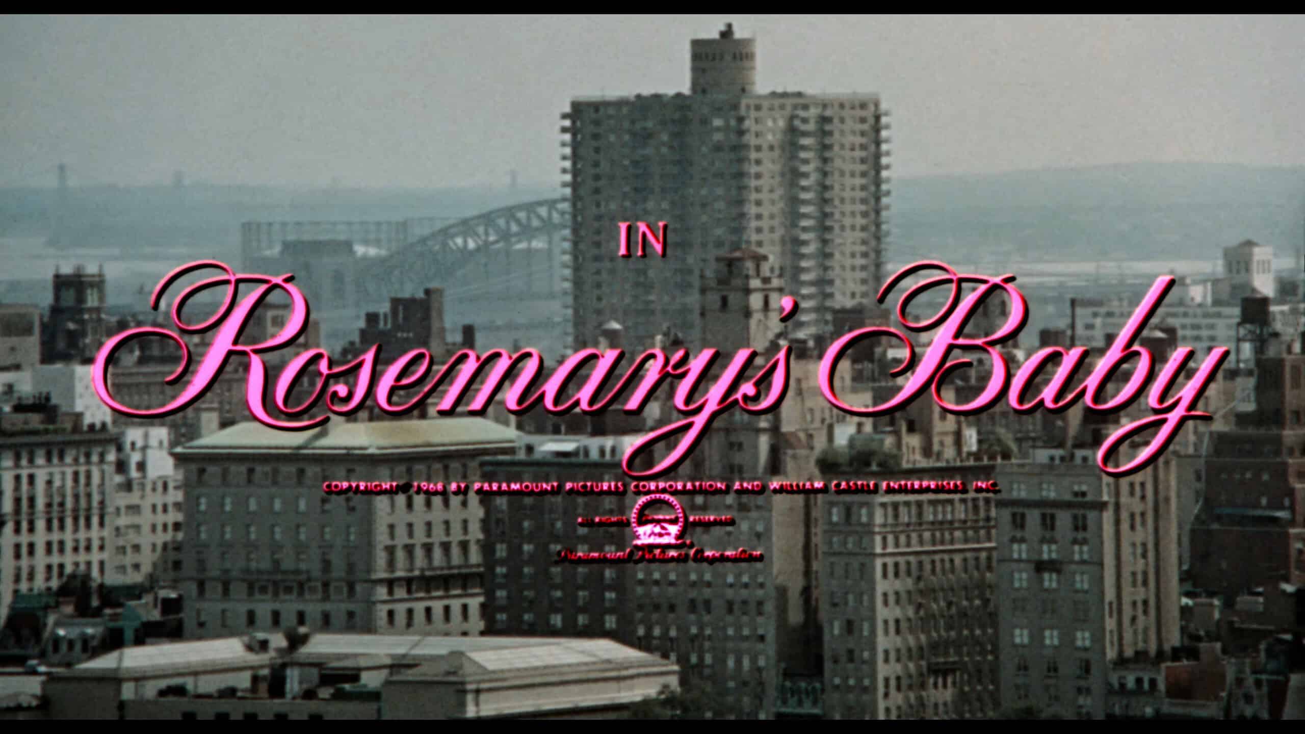 Rosemary's Baby (1968) [Paramount Scares Vol. 1 4K UHD Review] 1