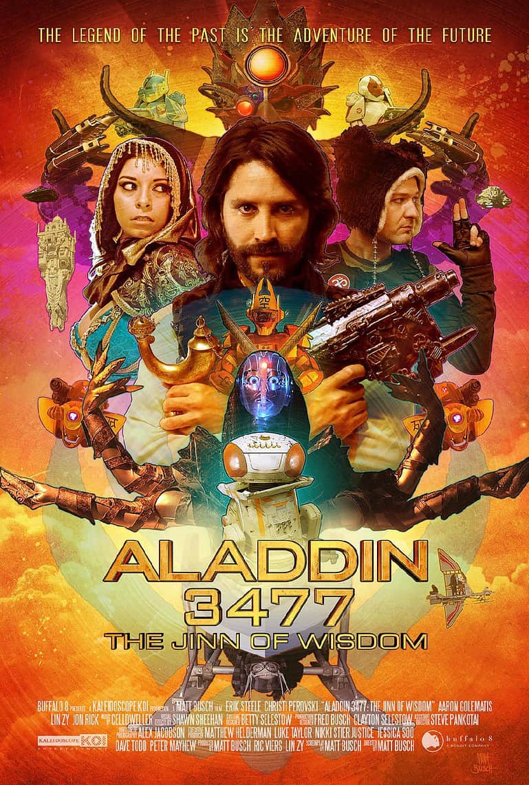 Matt Busch’s Sci-Fi Epic Aladdin 3477: The Jinn of Wisdom Coming to VOD and Digital January 3, 2025