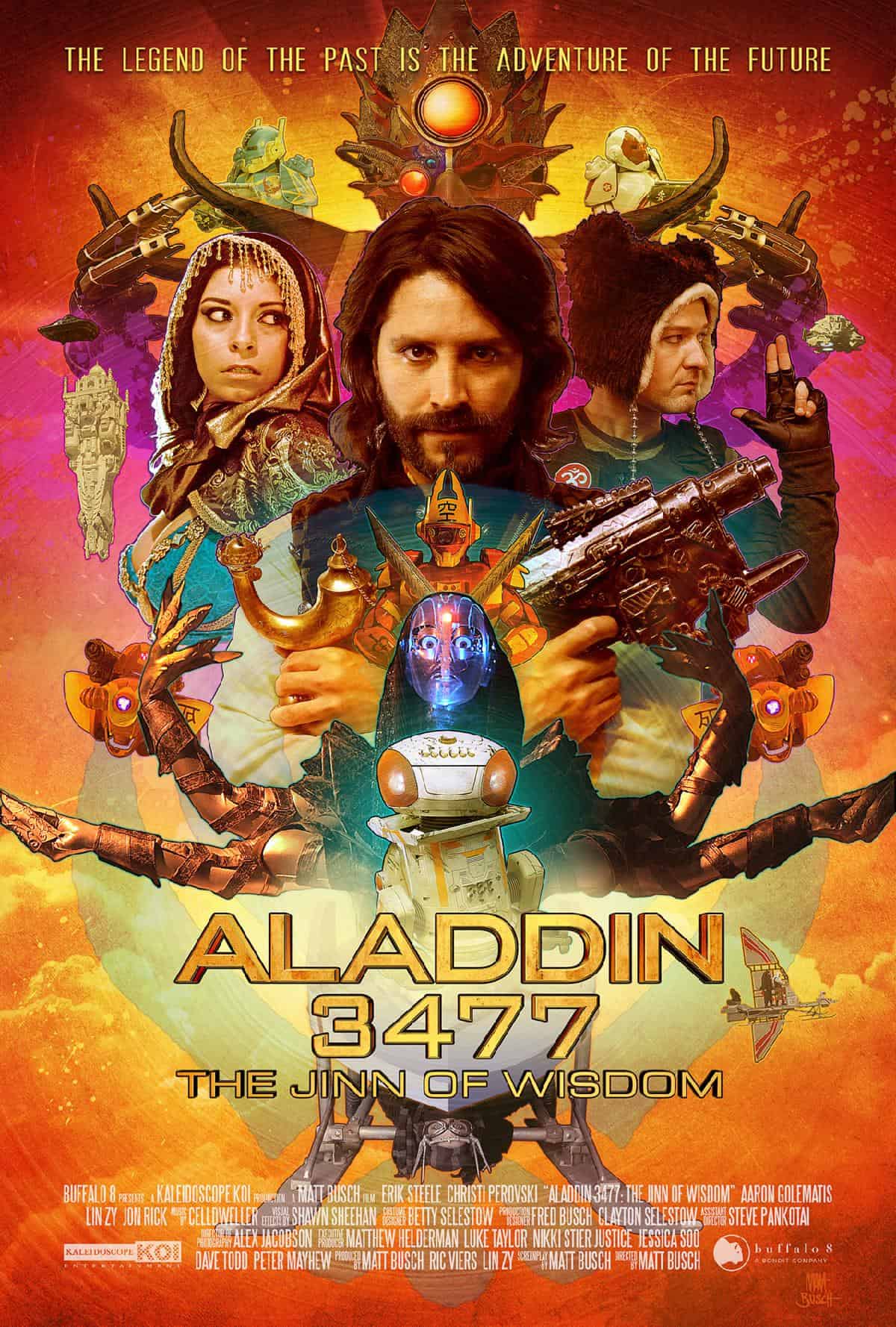 Matt Busch’s Sci-Fi Epic Aladdin 3477: The Jinn of Wisdom Coming to VOD and Digital January 3, 2025 1