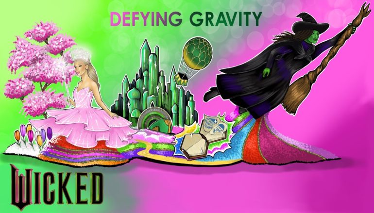 Wicked’s “Defying Gravity” Float Takes Center Stage at the 136th Rose Parade