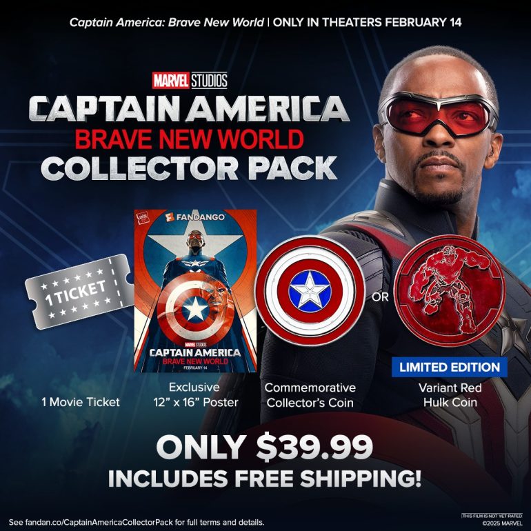 Captain America: Brave New World Tickets on Sale Now