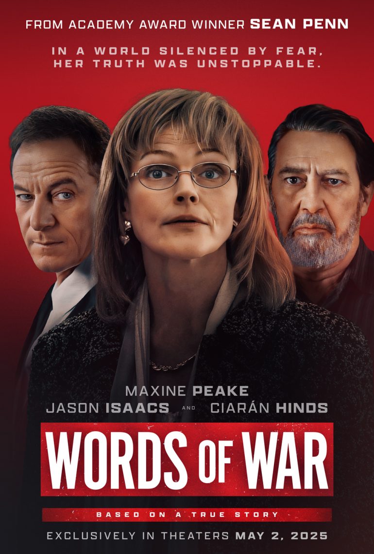 Words of War in theaters on May 2nd