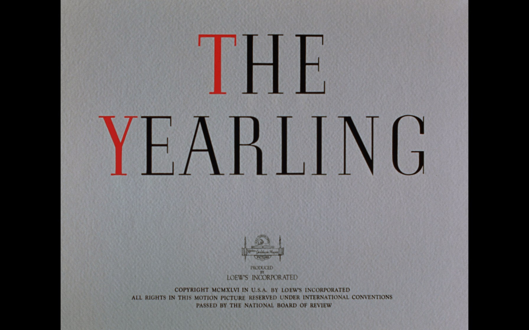 The Yearling (1946) makes deer dear to animal lovers