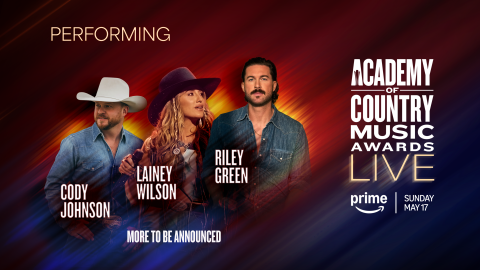 The 61st ACM Awards Announces First Performers—Cody Johnson, Lainey Wilson, and Riley Green Take the Stage May 17 on Prime Video 6 The 61st ACM Awards Announces First Performers—Cody Johnson, Lainey Wilson, and Riley Green Take the Stage May 17 on Prime Video 5