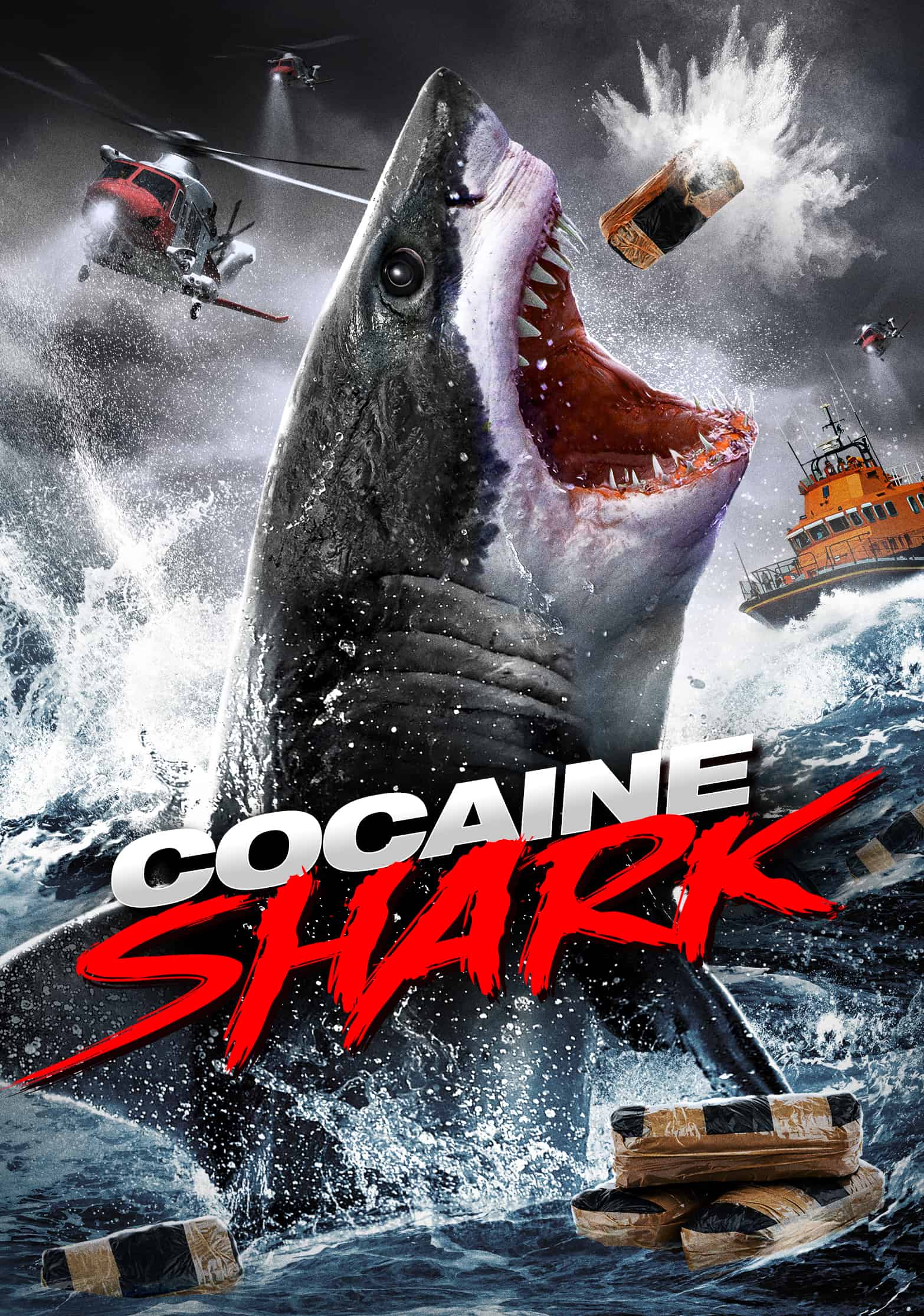 Cocaine Shark paddles onto DVD on July 11th