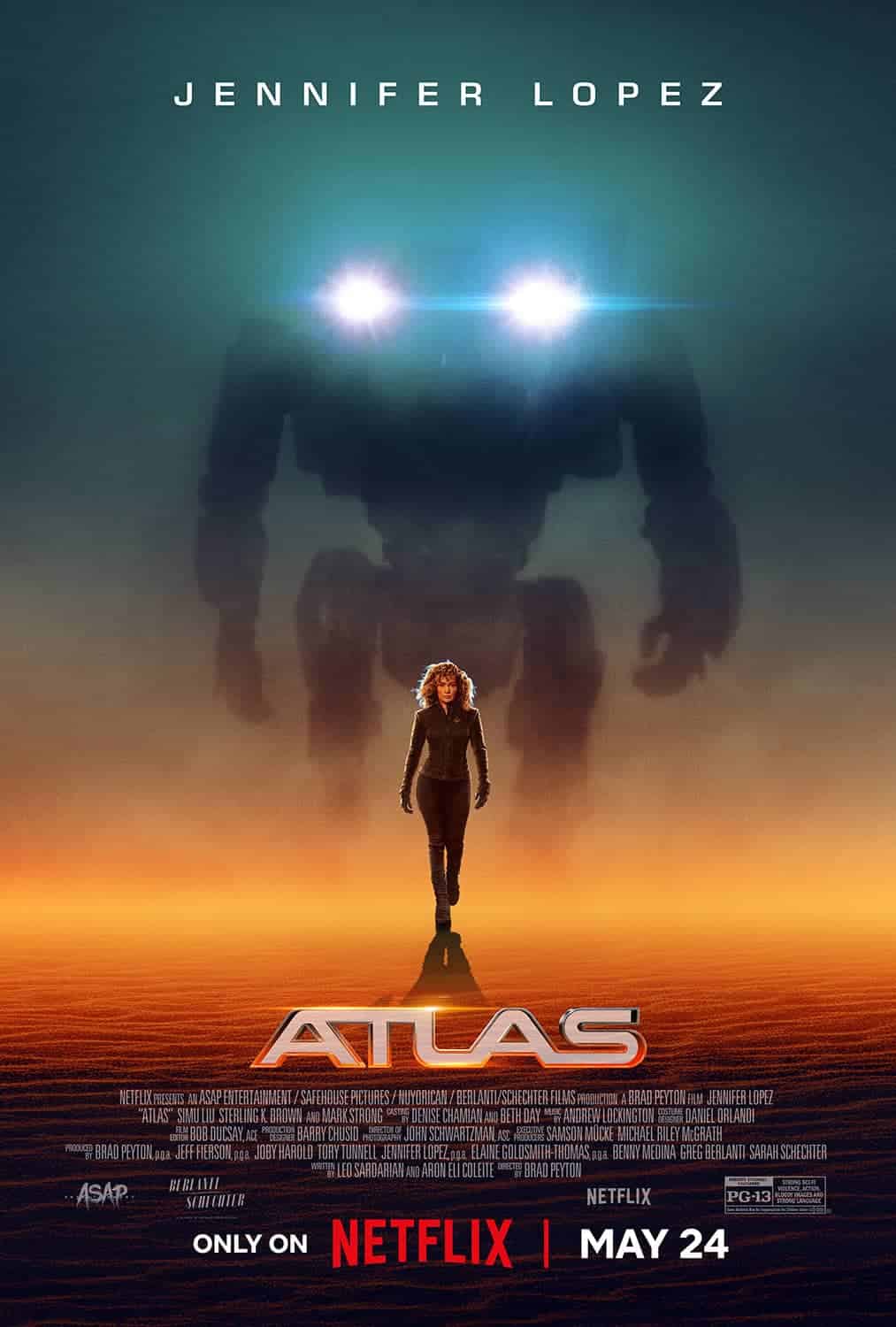 “Atlas” Starring Jennifer Lopez: Coming Soon to Netflix