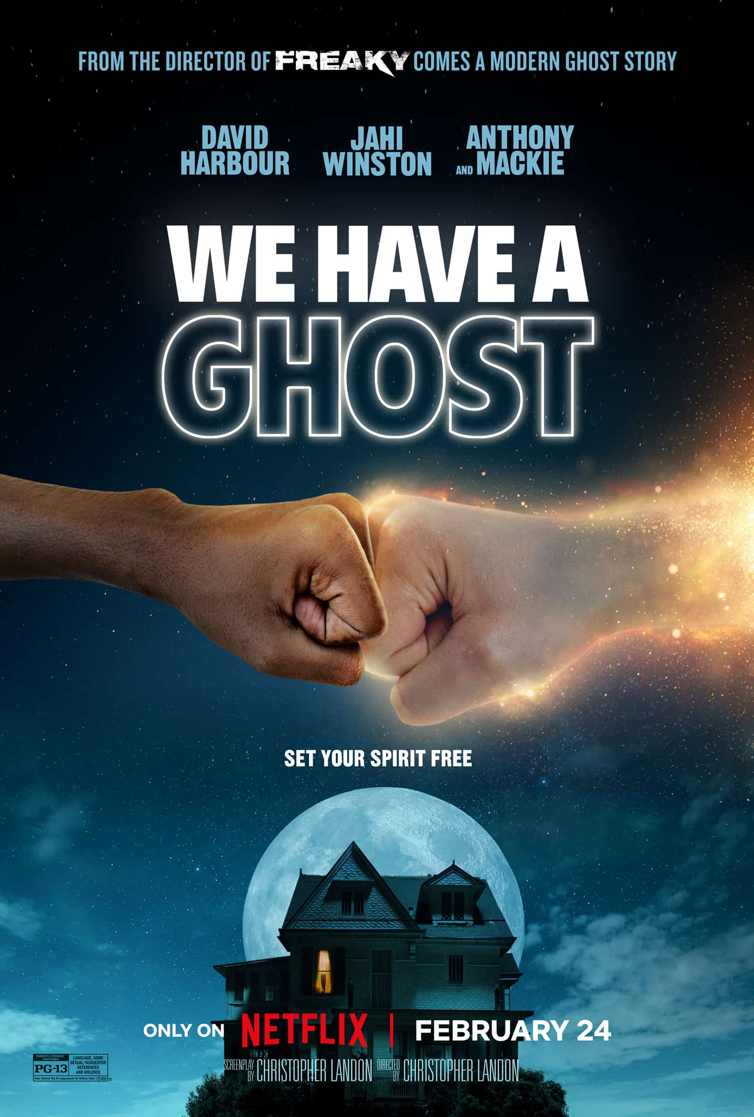We Have A Ghost comes to Netflix on February 24th!