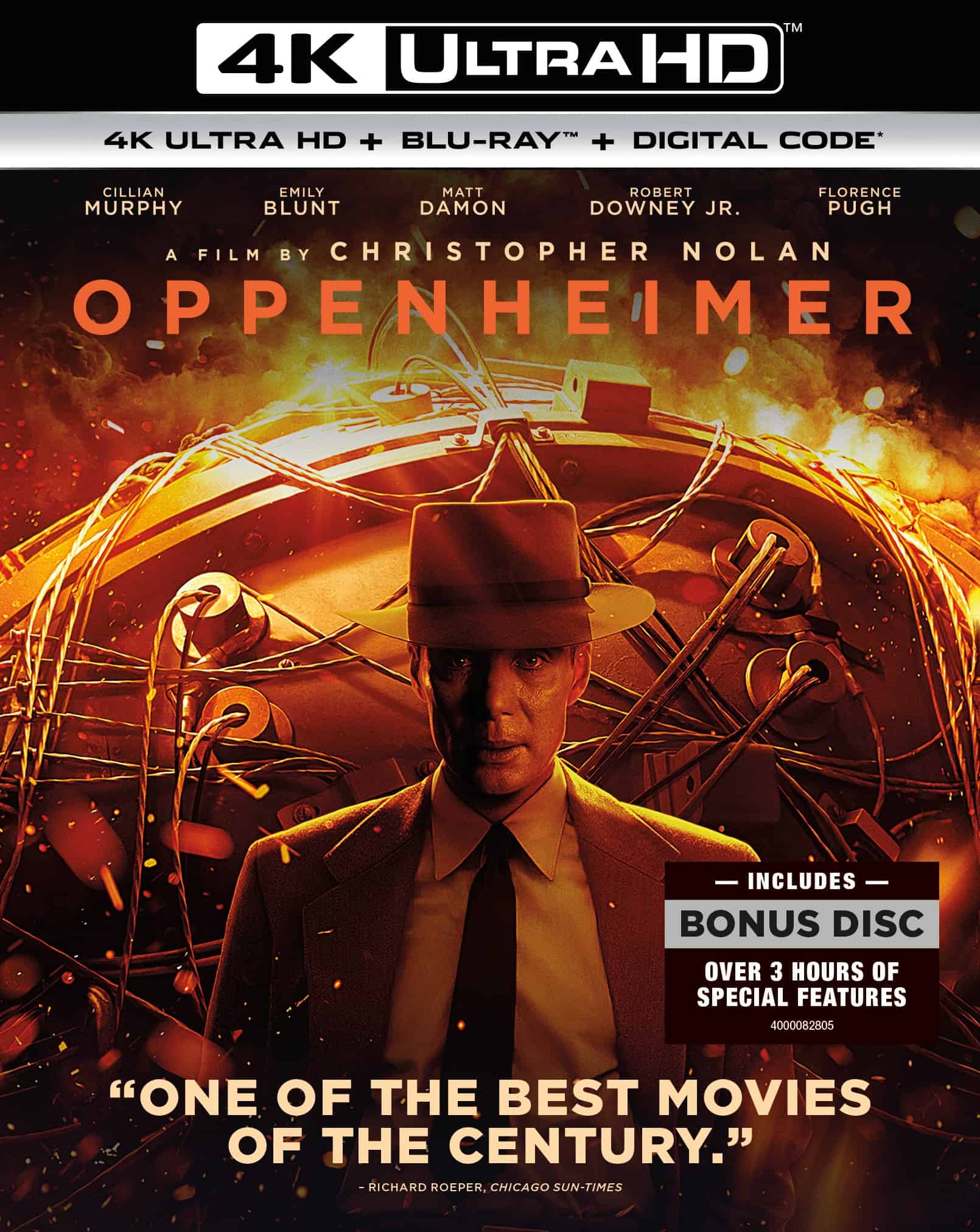 Oppenheimer Arrives Home for the Holidays with Over 3 Hours of Bonus Features