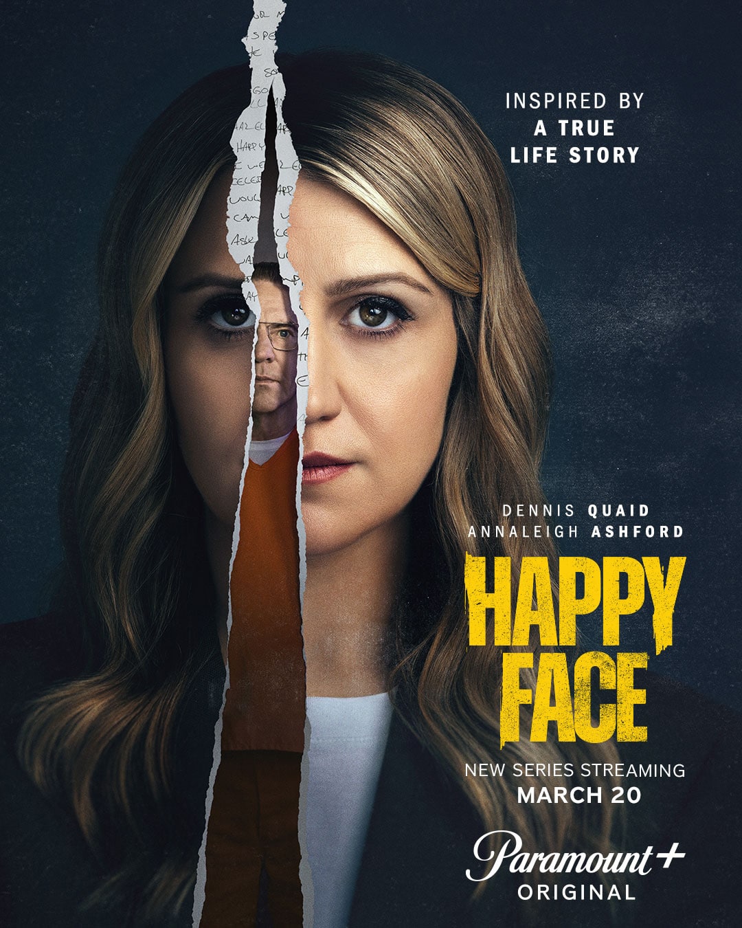 Paramount+ Debuts Official Trailer for True Crime Drama Happy Face Premiering March 20