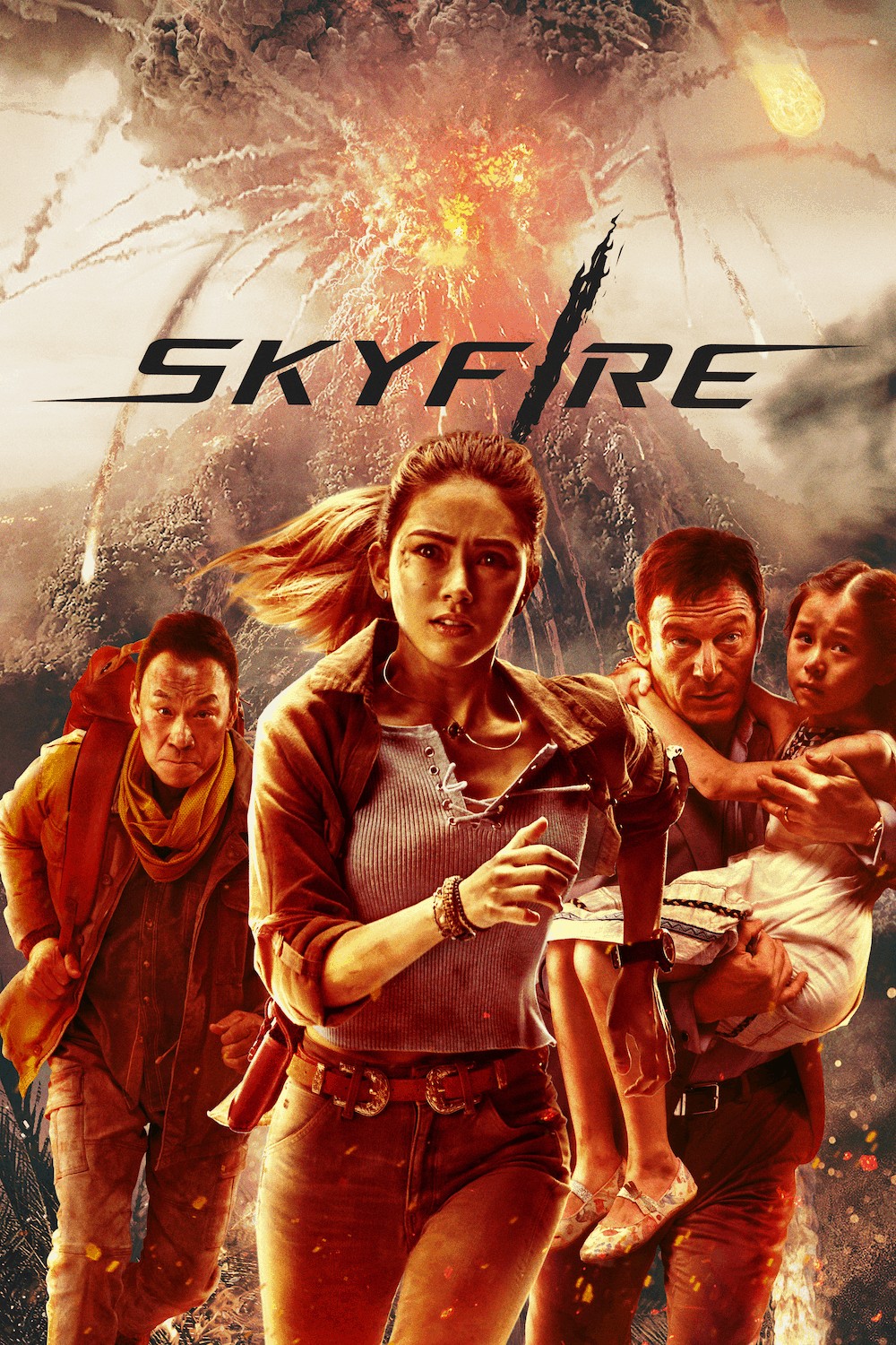 Skyfire (2019) [Killer Volcano Destroys Pacific movie review]