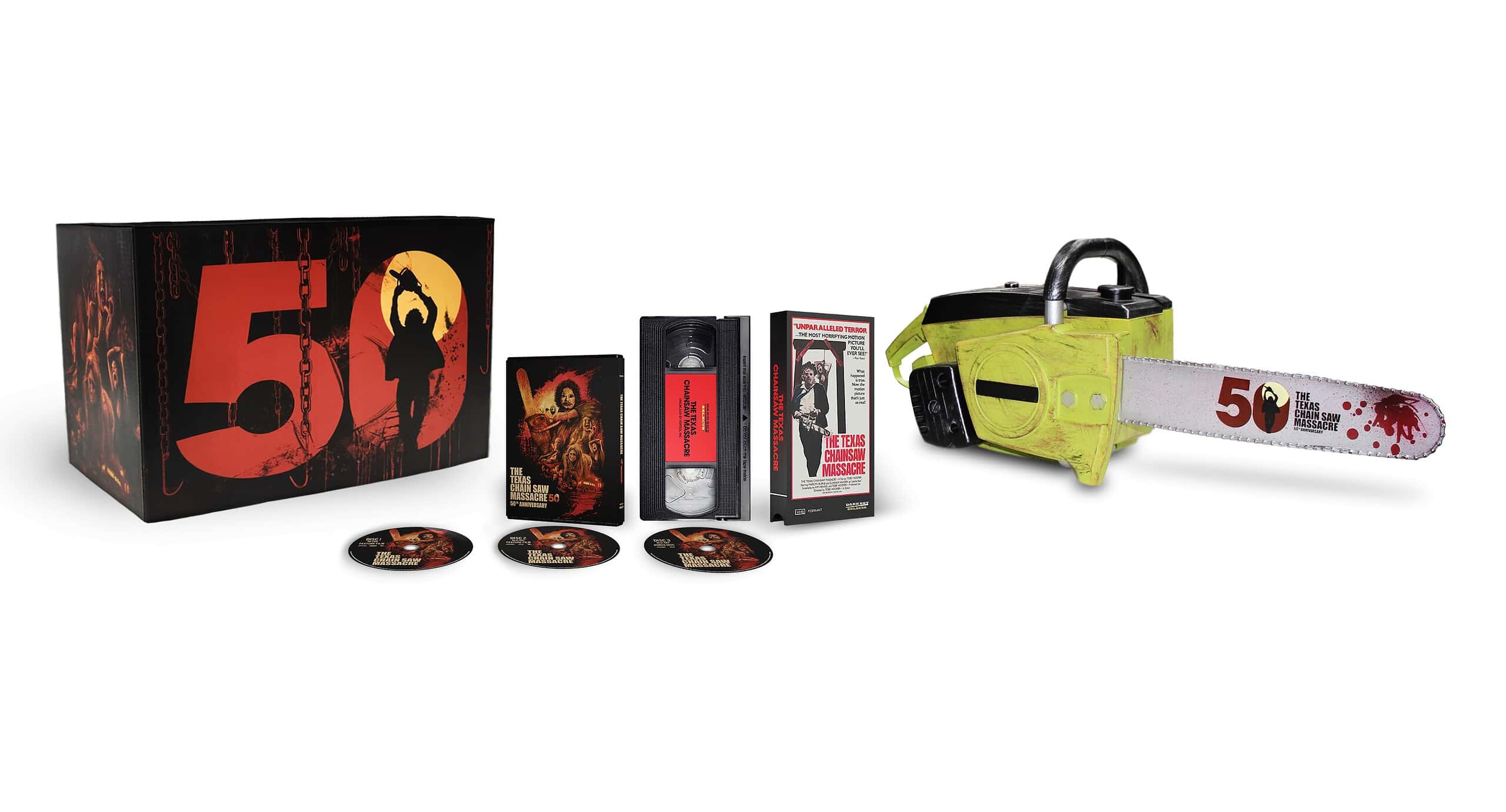 Dark Sky Selects Presents: The Texas Chain Saw Massacre 50th Anniversary Chainsaw Edition