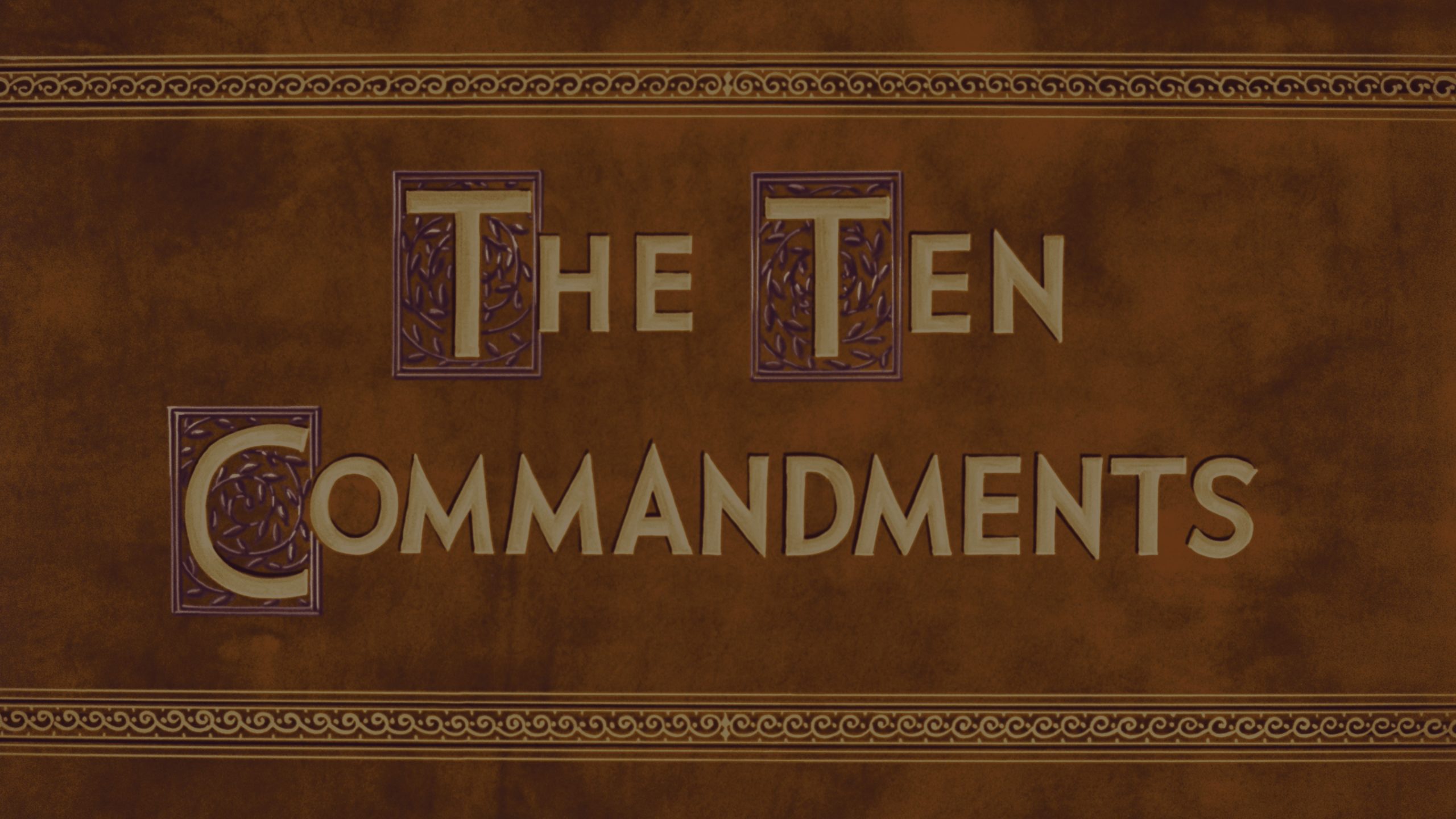 The Ten Commandments (1956) [4K Ultra HD review]