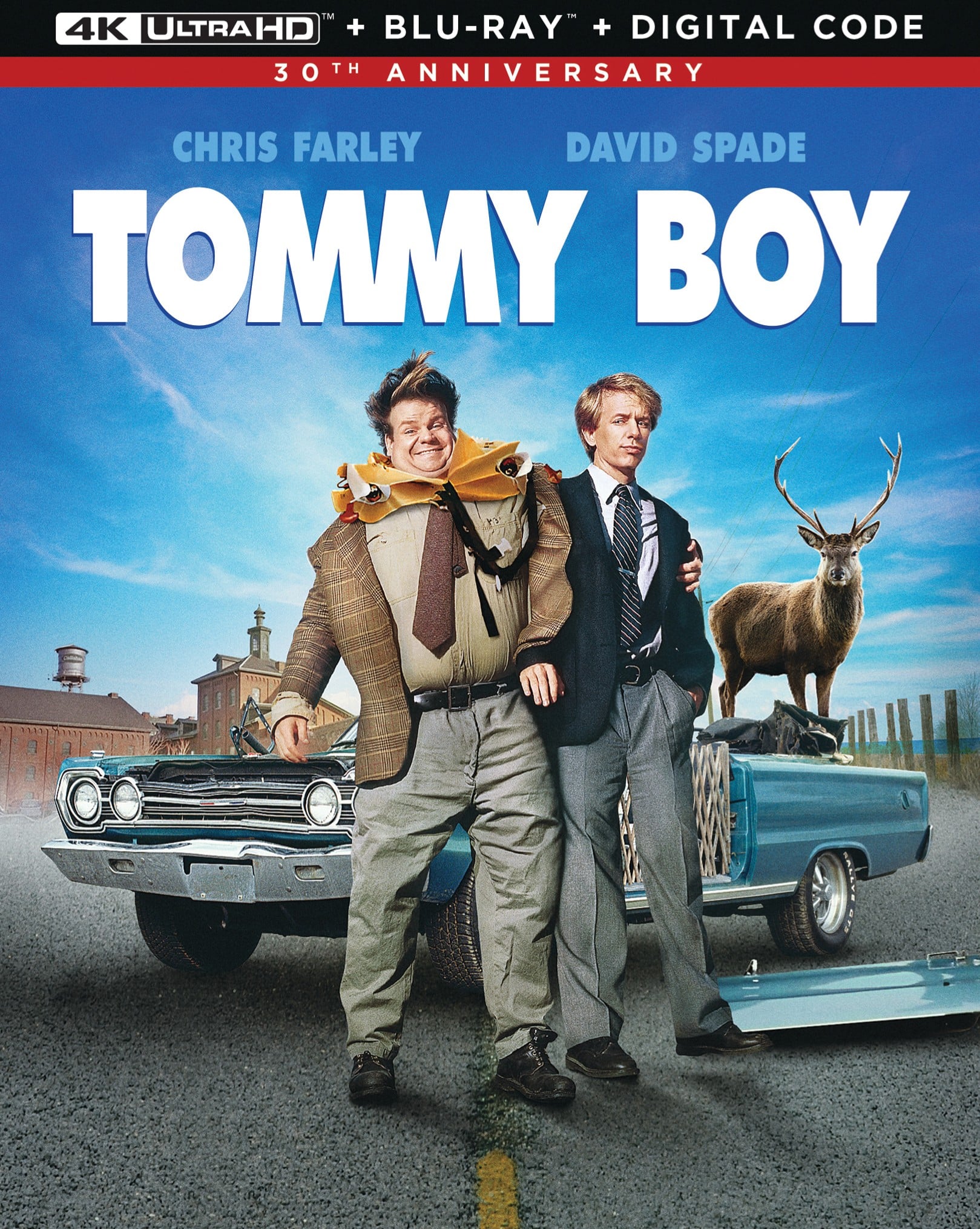Tommy Boy turns 30 on 4K UHD March 25th
