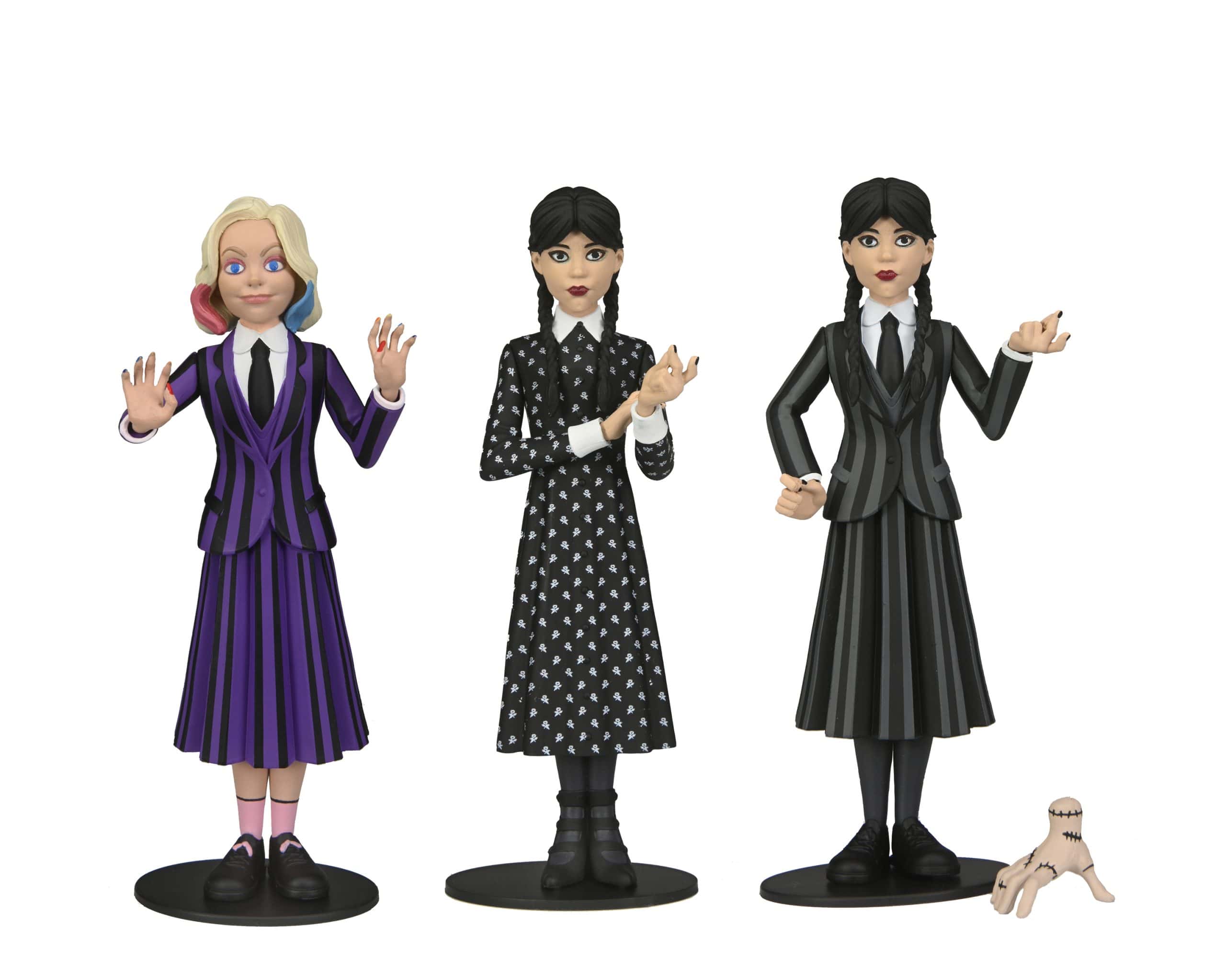 NECA Unveils Wednesday Addams Figures and Merch Ahead of Season 2