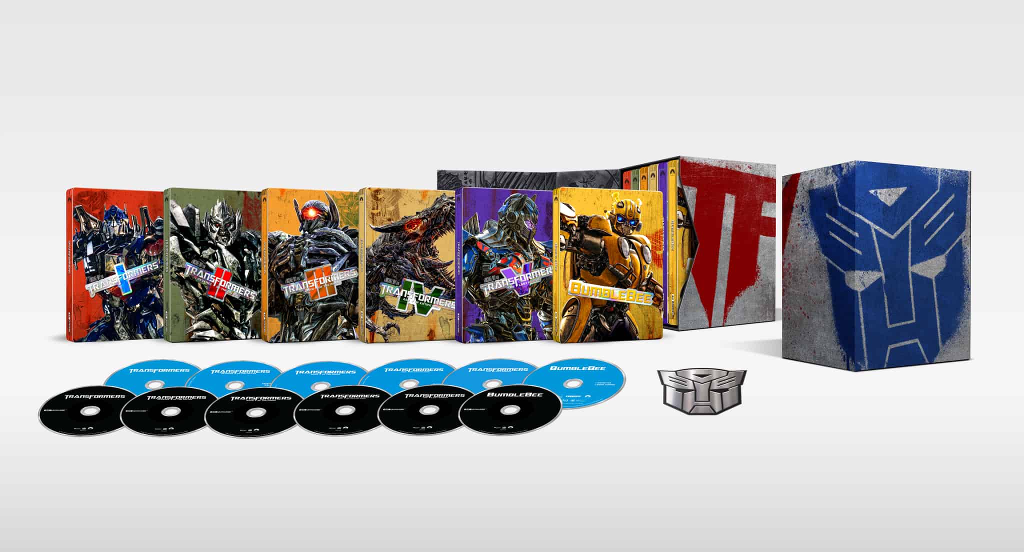 Get Ready for Action with the TRANSFORMERS 6-Movie SteelBook Collection Arriving on May 30th