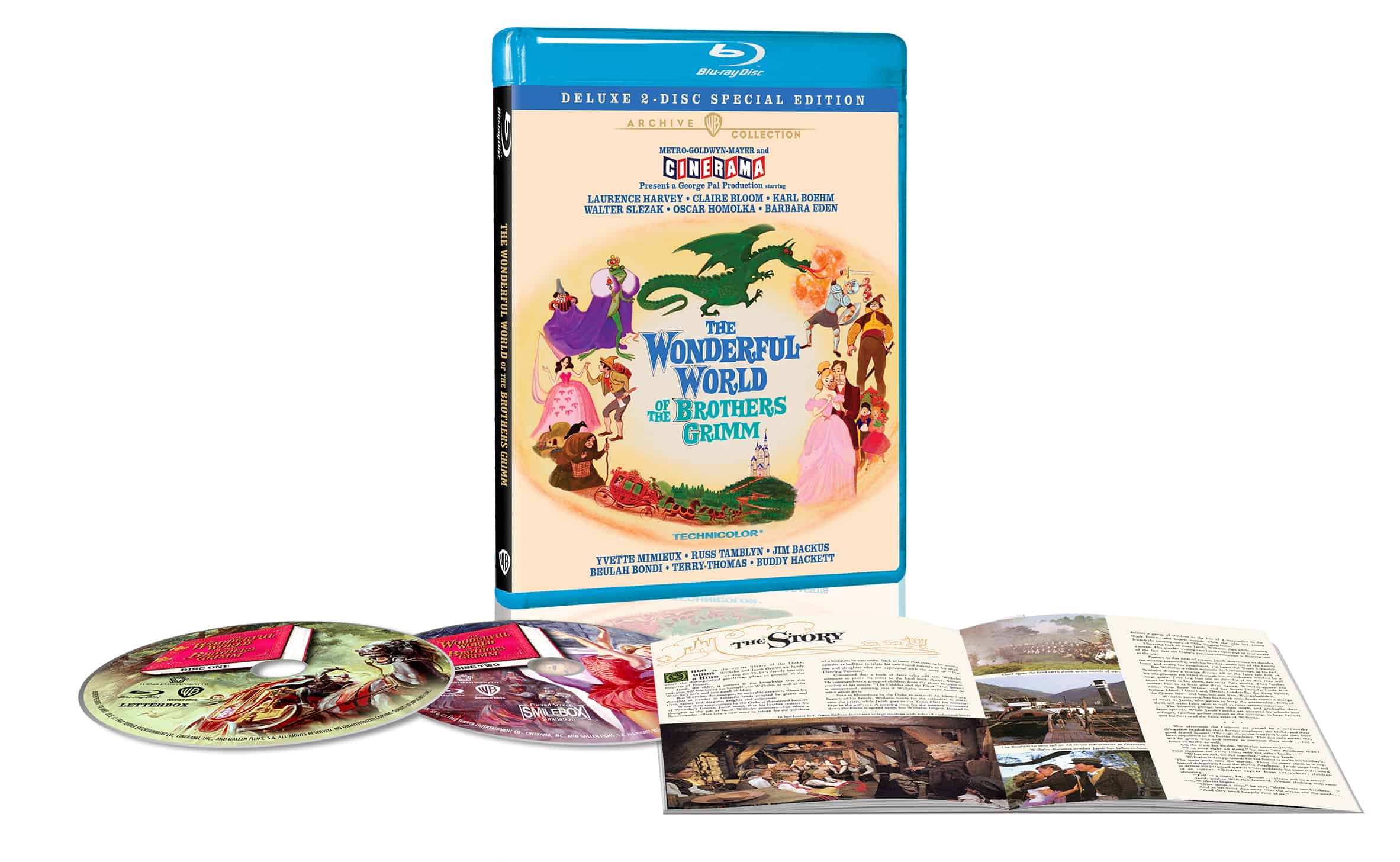 The Wonderful World of the Brothers Grimm arrives on Warner Archive Blu-ray on March 29th!