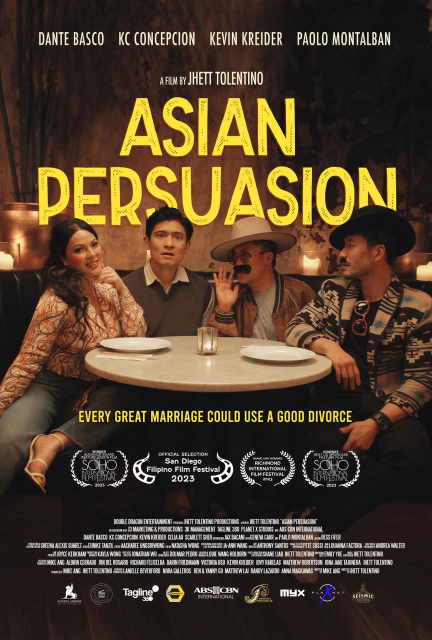 Asian Persuasion is going to theaters on March 21st