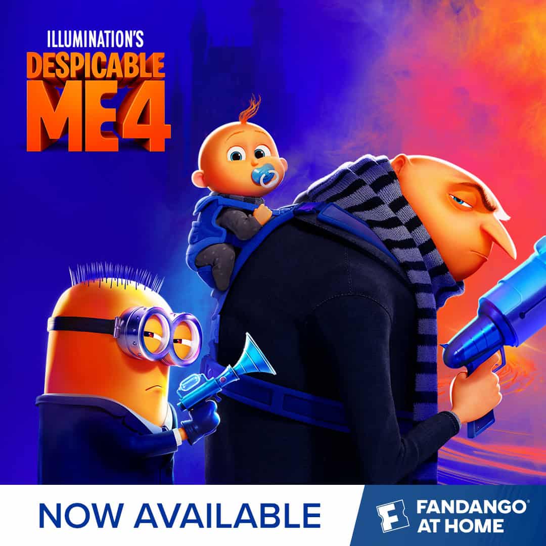 Gru and the Minions Are Back! Despicable Me 4 Now Available on Fandango at Home