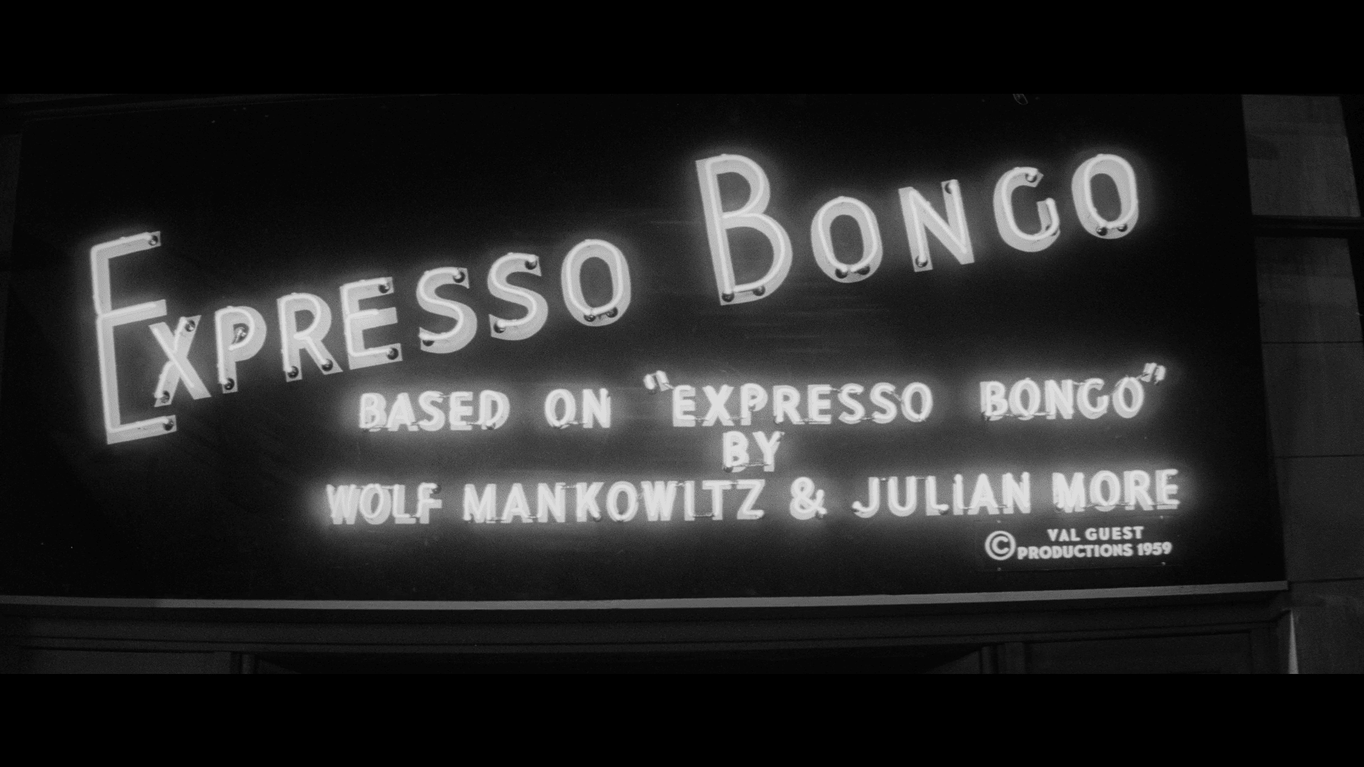 Expresso Bongo (1959) [Blu-ray review]