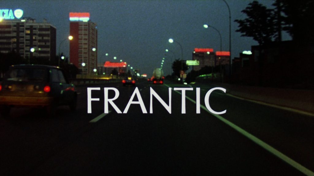 Frantic (1988) [Blu-ray Review] - AndersonVision
