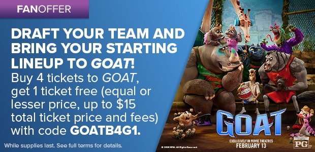 GOAT tickets Are Now on Sale for Its Valentine’s Weekend Debut