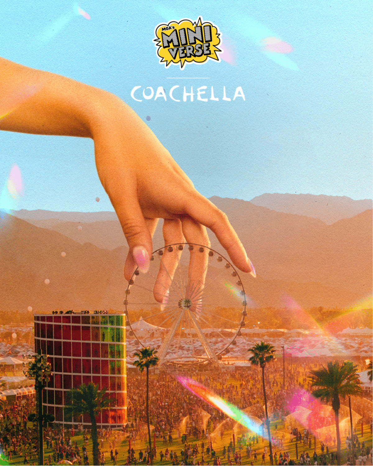 MGA’s Miniverse Is Shrinking Coachella Down to Collectible Scale—With a Festival Activation That Debuts Real Working Mini Records