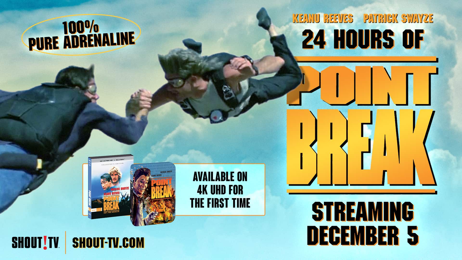 Get Ready for the Point Break Pure Adrenaline Marathon on Shout! TV