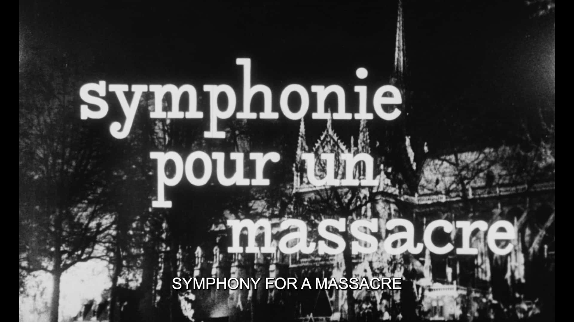 Symphony for a Massacre (1963) [Cohen Collection Blu-ray review]