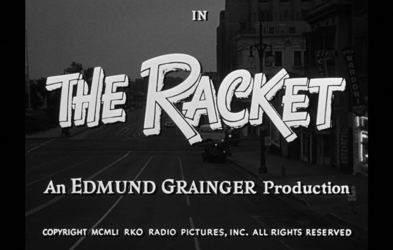 The Racket (1951) [Warner Archive Blu-ray Review] - AndersonVision