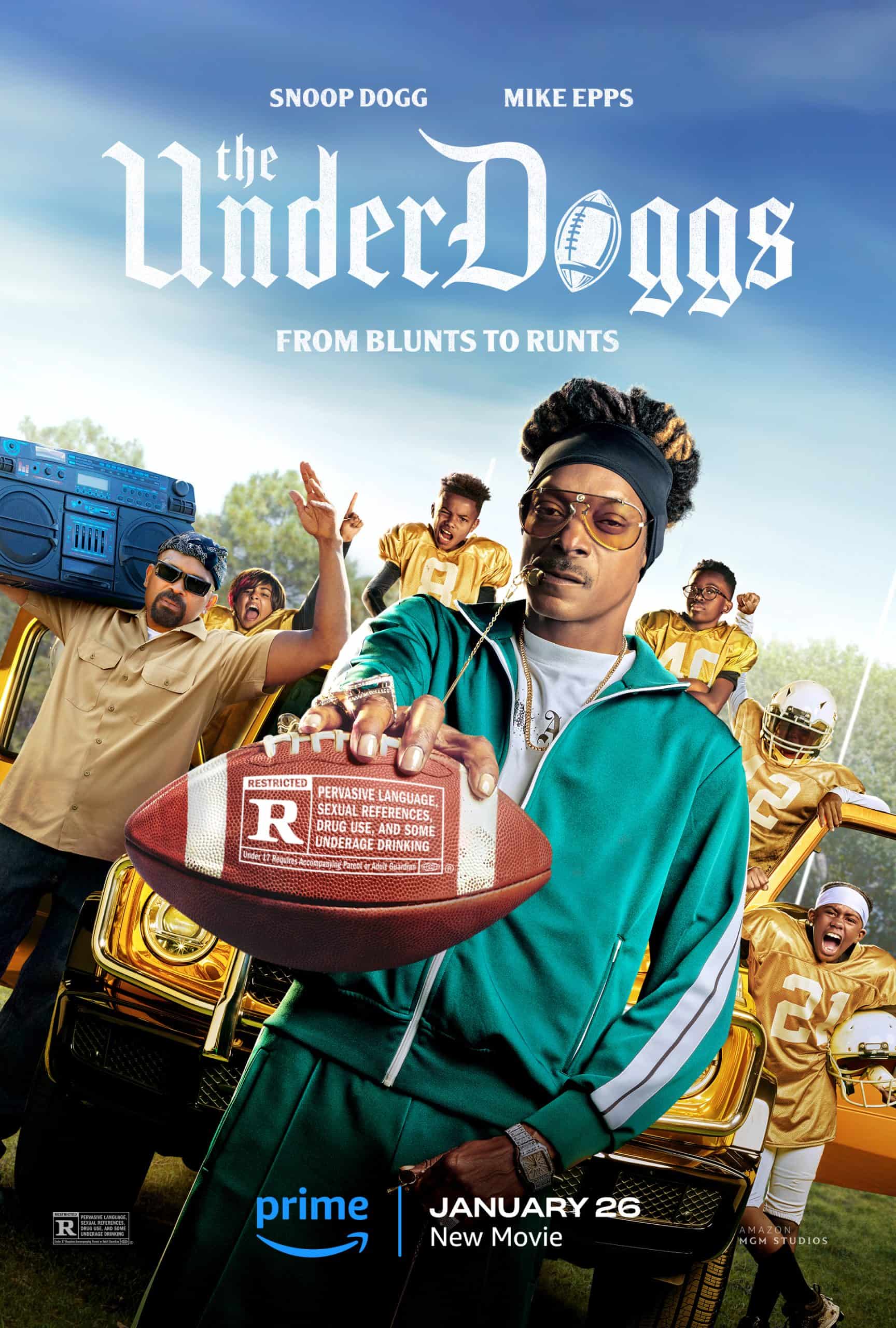 New images from The Underdoggs coming to Prime Video on January 26th