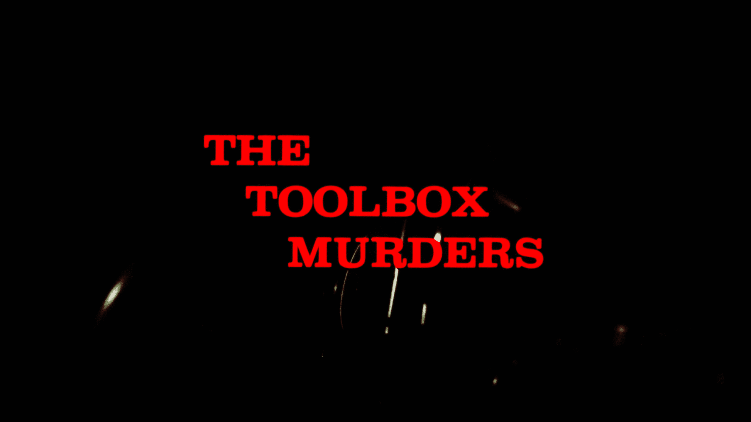 The Toolbox Murders (1978) [4K UHD review]