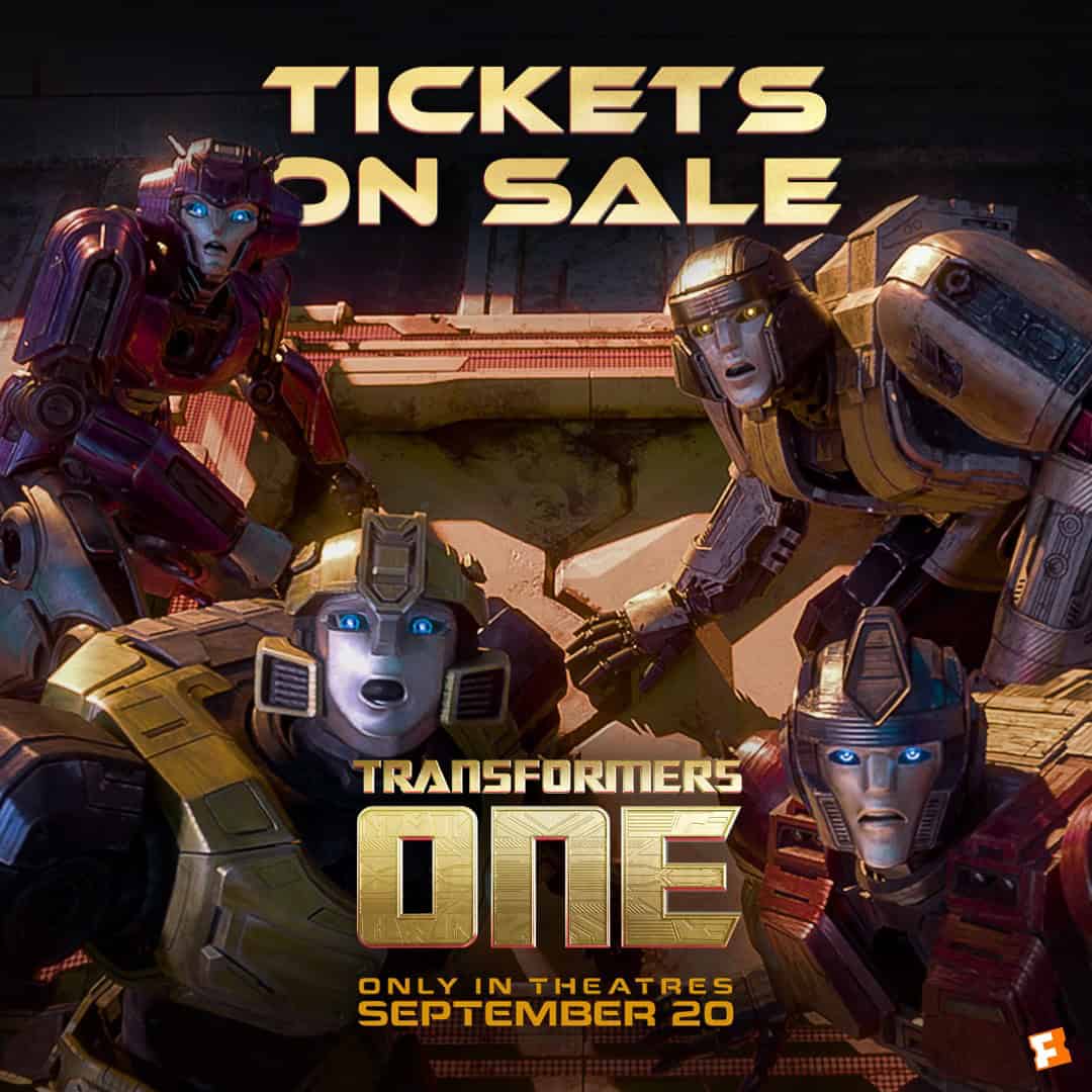 Transformers Fans, Get Ready! Tickets for Transformers One Are Now Available on Fandango