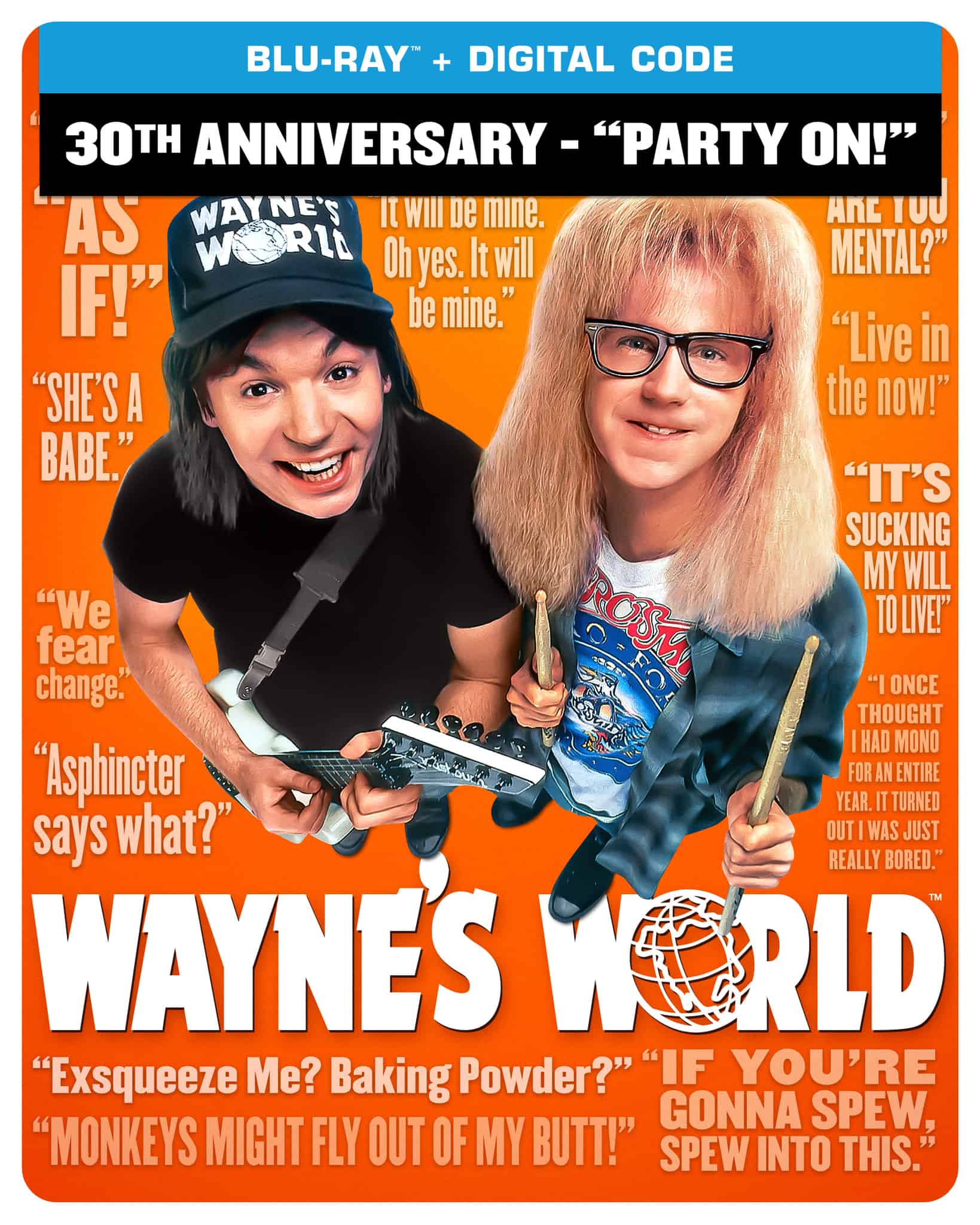 Wayne’s World celebrates its 30th anniversary in February with a Steelbook Blu-ray