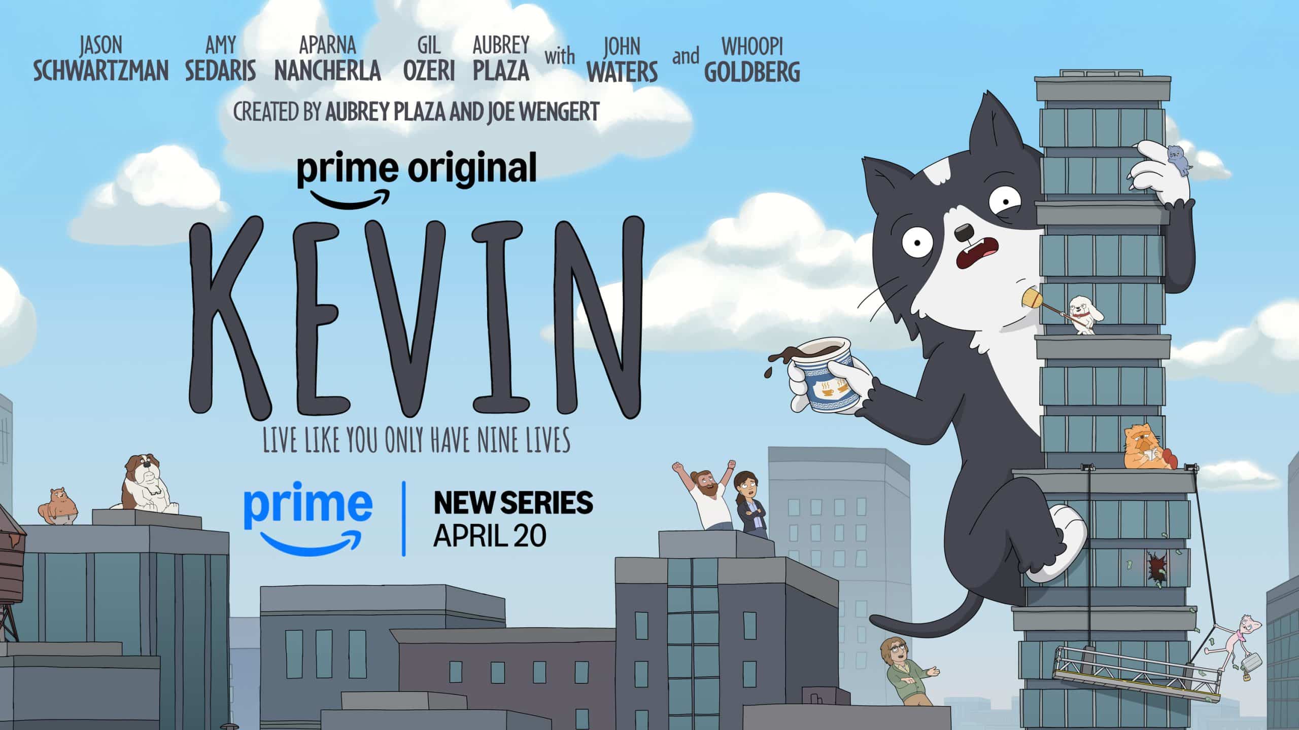 Kevin Brings Jason Schwartzman, Aubrey Plaza, and Whoopi Goldberg —All Episodes April 20