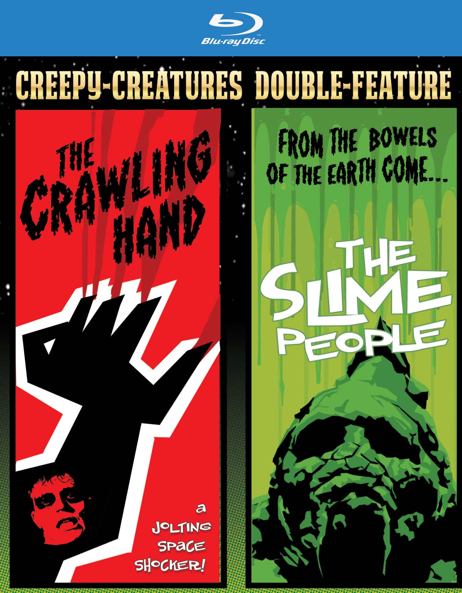 VCI Entertainment Celebrates 50 Years with a Creepy-Creatures Double Feature—The Slime People and The Crawling Hand Get Their Global Blu-ray Debut April 21