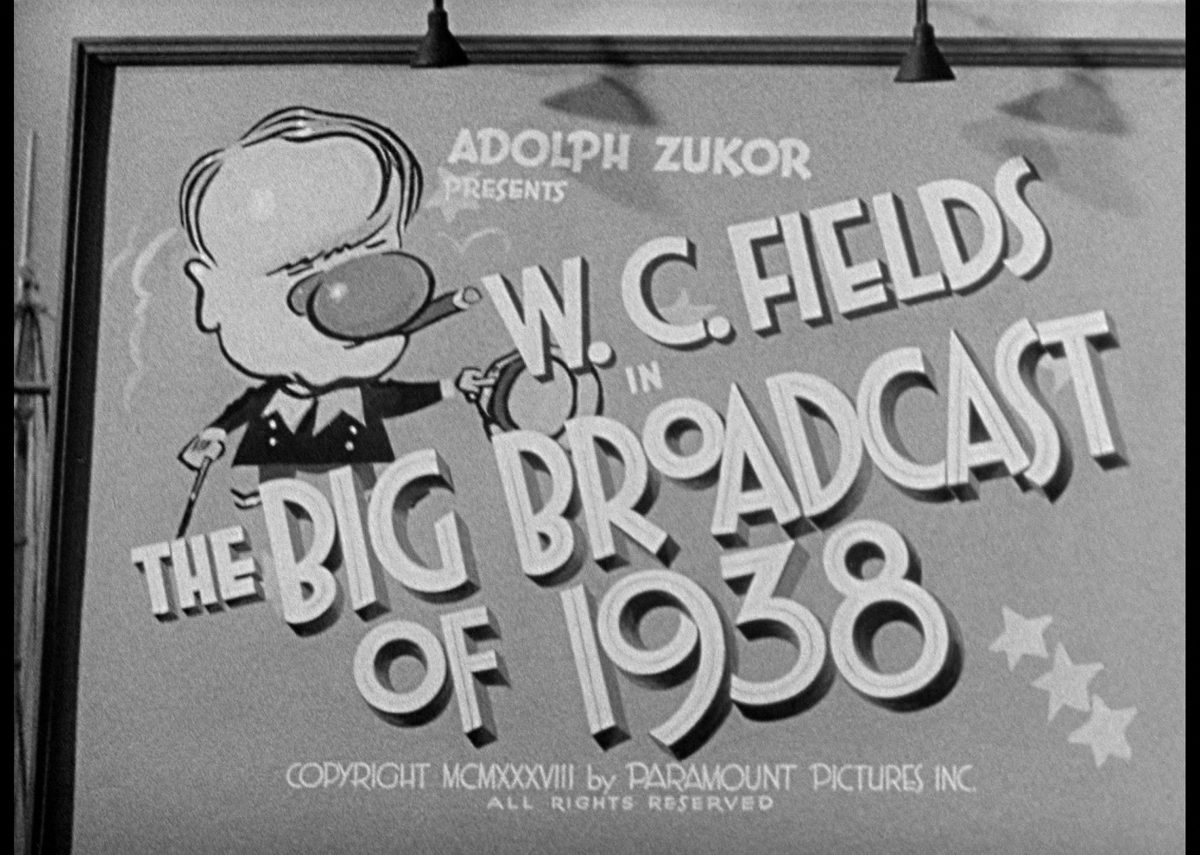 big broadcast of 1938 universal blu ray